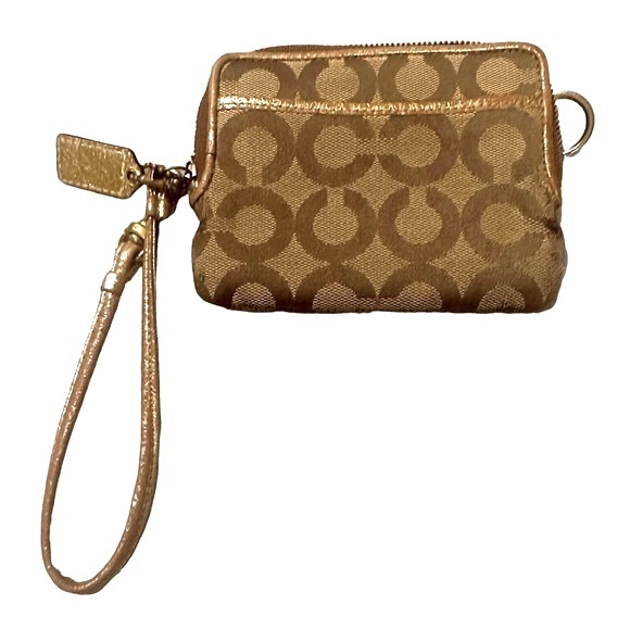 EUC Vintage Coach Poppy Wallet Wristlet - Picture 3 of 10
